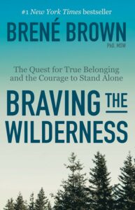 Libro Brene Brown Braving the wilderness